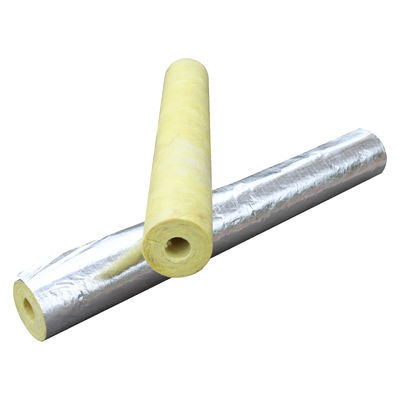 Foil Faced Fiberglass Pipe Insulation Pre-Slit Tubes for HVAC and Industrial Applications