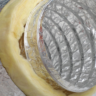 Sound-Reducing Insulation Flexible HVAC Duct Factory Direct Acoustic Insulated Flexible Air Ducting Hose for HVAC Systems Parts