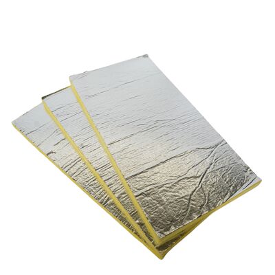glass Insulation yellow Color Sound Absorption Fiberglass Insulation Board Glass Wool Panel Unfaced Fire-Resistent