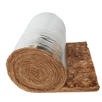 Brown Glass Wool Duct Insulation with FSK Facing  Quiet, Healthy Home Comfort Solution for Ductwork & Noise Reduction