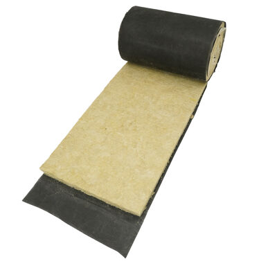 Rock Wool Insulation Blanket with Black Mat Facing - Superior Heat and Sound Insulation