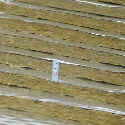 FANRYN Rockwool Board With Aluminum Foil Facing Heat Insulation and Acoustic Insulation Material With Aluminum Foil Facing