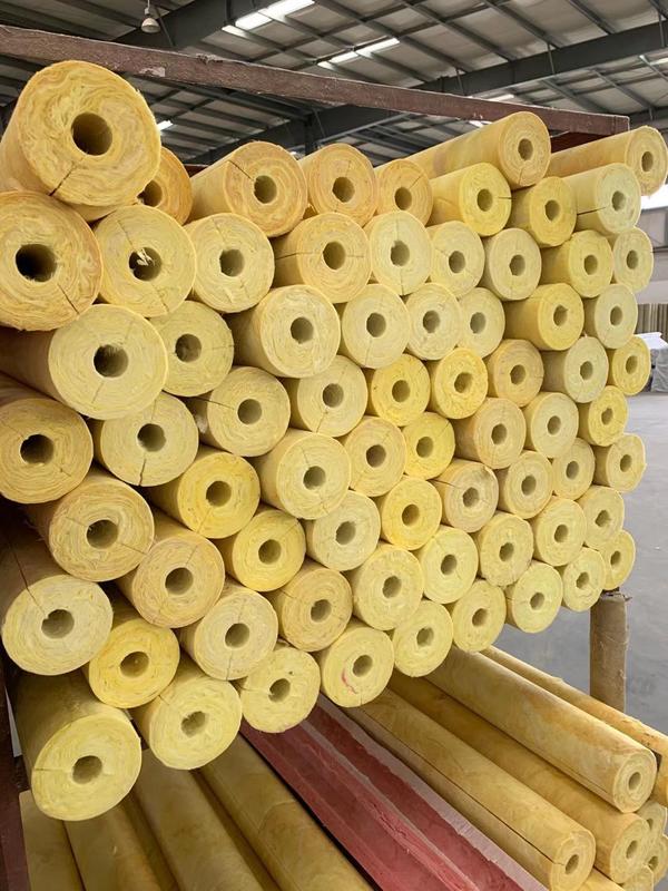 Glass Wool Pipe Insulation for HVAC Duct Systems - Thermal and Acoustic Solution