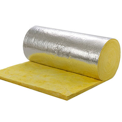 Filtro de lana de fibra de vidrio con superficie de papel de aluminio para absorción de sonido y protección contra incendios